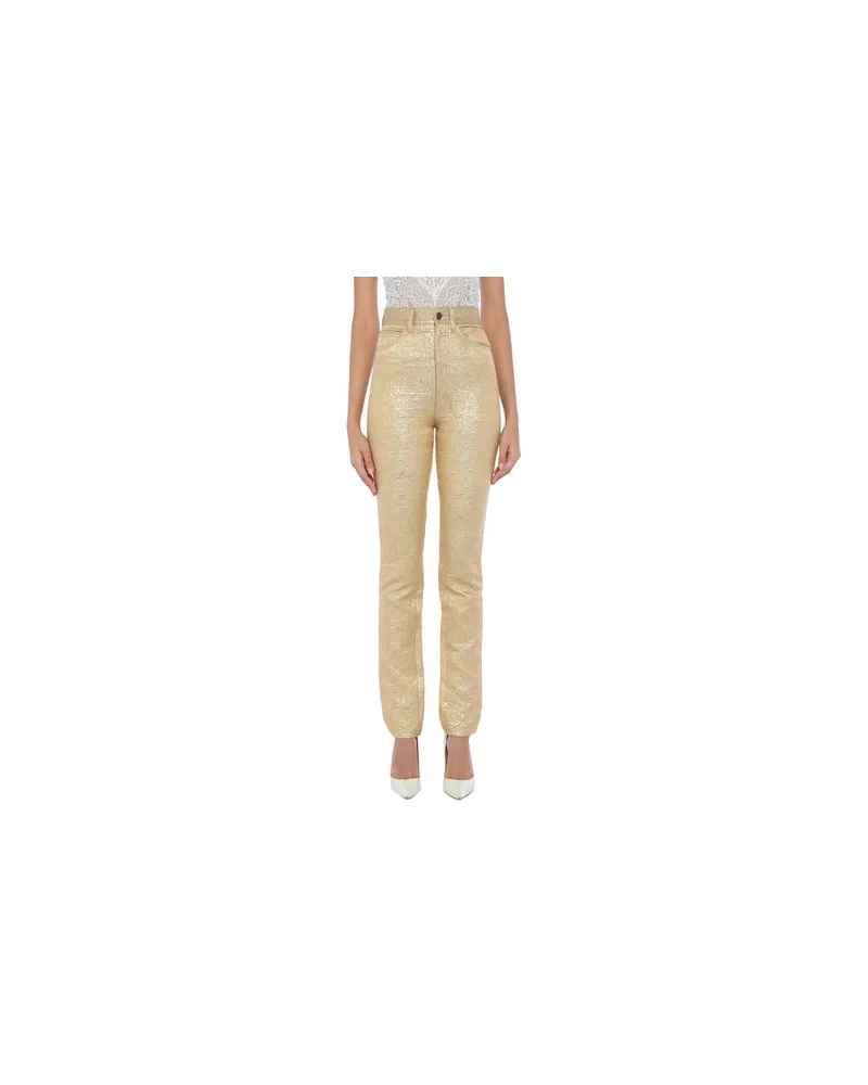 Maison Margiela HOSEN & RÖCKE - Hosenauf YOOX.COM Gold