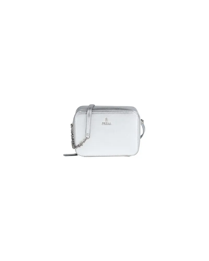 Furla CAMELIA MINI CAMERA CASE  - TASCHEN - Umhängetascheauf YOOX.COM Silber