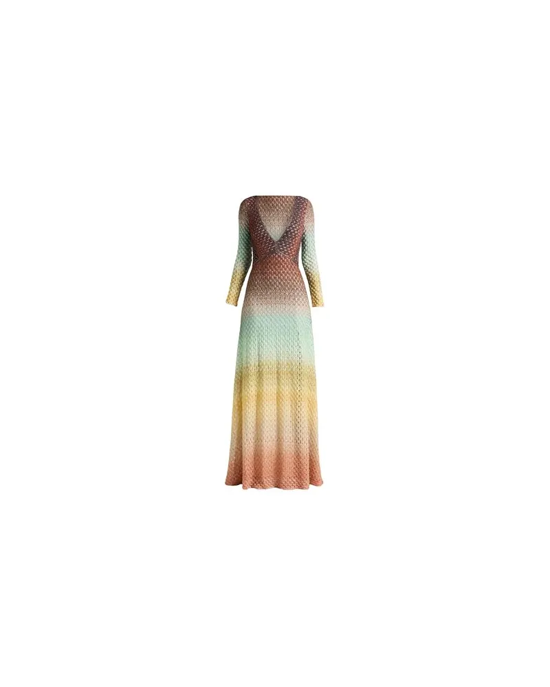 Missoni KLEIDER - Maxi-Kleiderauf YOOX.COM Rostrot