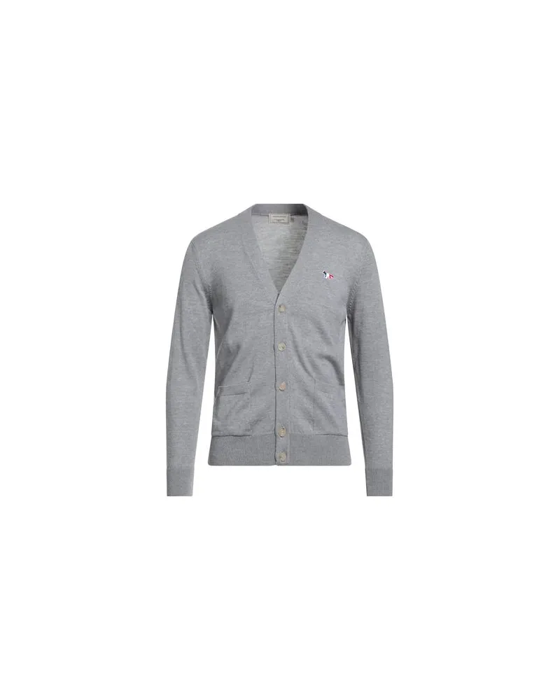 Kitsuné STRICKWAREN - Strickjackenauf YOOX.COM Hellgrau