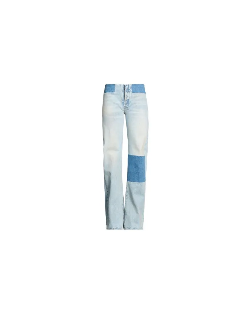 Maison Margiela HOSEN & RÖCKE - Jeanshosenauf YOOX.COM Blau