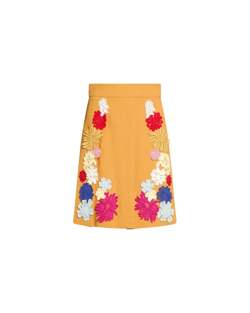 Dolce & Gabbana HOSEN & RÖCKE - Midi-Röckeauf YOOX.COM Lederfarben
