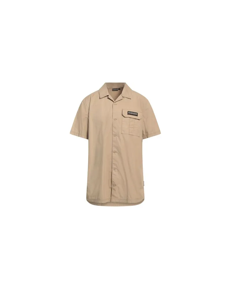 Napapijri TOPS - Hemdenauf YOOX.COM Beige