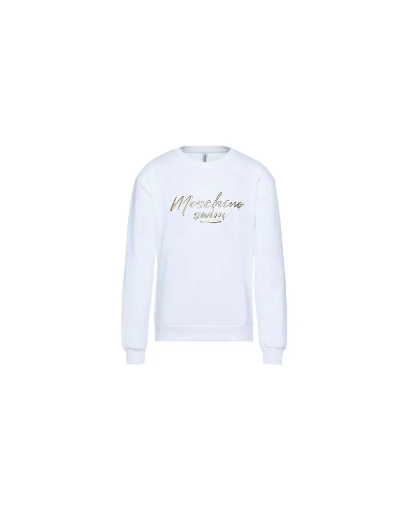 Moschino TOPS - Sweatshirtsauf YOOX.COM Weiß