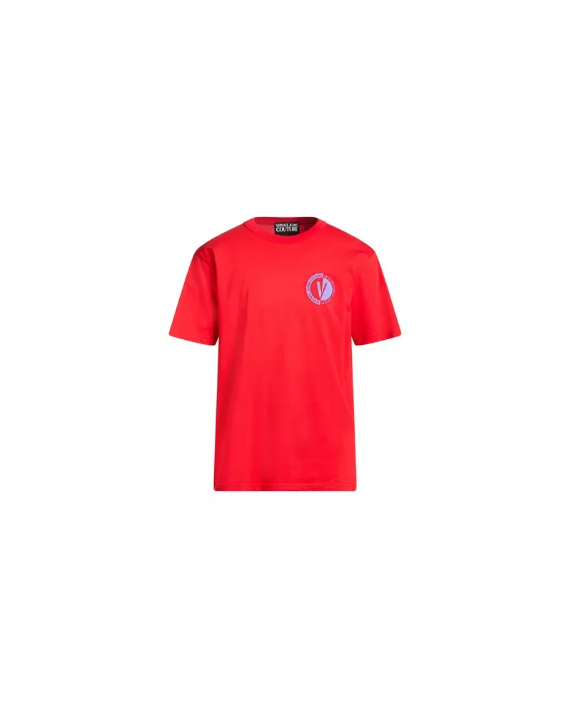 Versace Jeans TOPS - T-shirtsauf YOOX.COM Rot