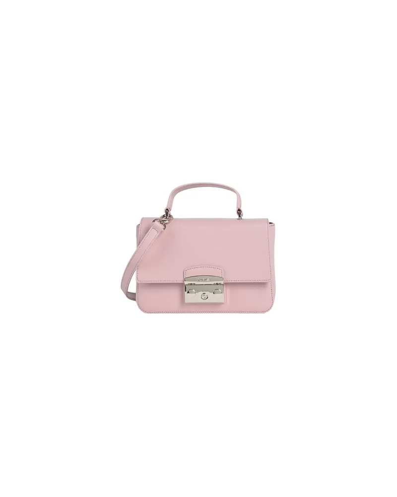 Furla METROPOLIS MINI TOP HANDLE - TASCHEN - Handtaschenauf YOOX.COM Hellrosa