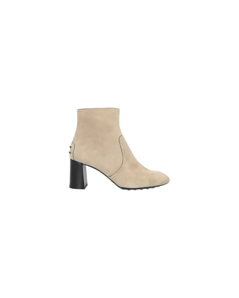 TOD'S SCHUHE - Stiefelettenauf YOOX.COM Sand