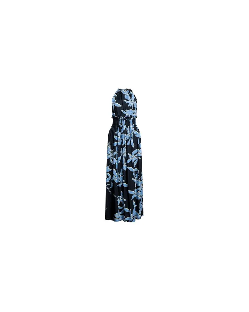 Attic and Barn KLEIDER - Maxi-Kleiderauf YOOX.COM Marineblau