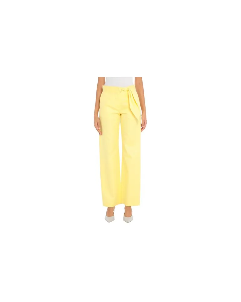 MSGM HOSEN & RÖCKE - Hosenauf YOOX.COM Gelb