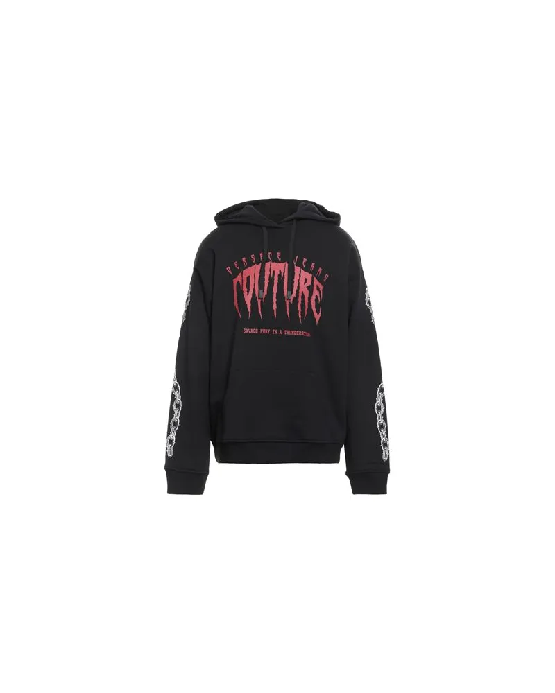 Versace Jeans TOPS - Sweatshirtsauf YOOX.COM Schwarz