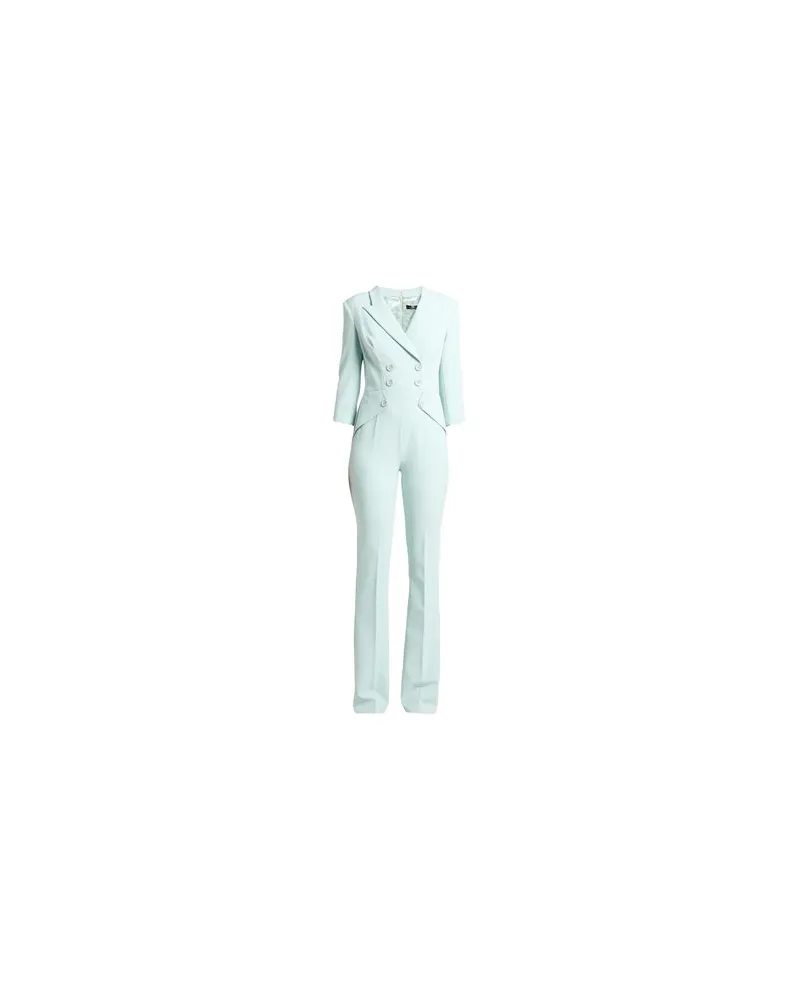 Elisabetta Franchi OVERALLS - Jumpsuitsauf YOOX.COM Himmelblau