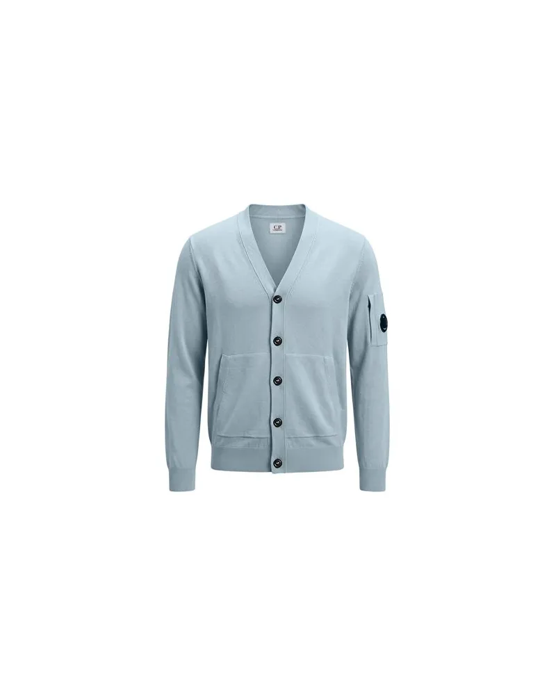 C.P. Company STRICKWAREN - Strickjackenauf YOOX.COM Taubenblau