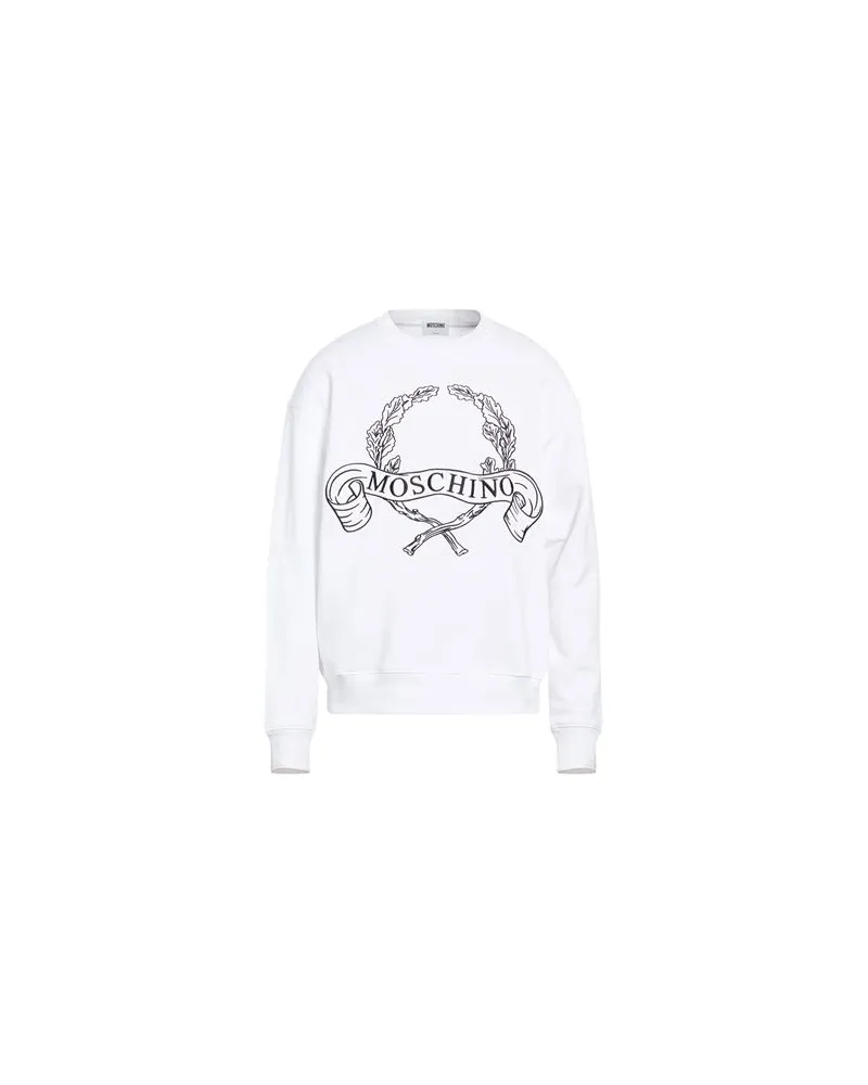 Moschino TOPS - Sweatshirtsauf YOOX.COM Weiß