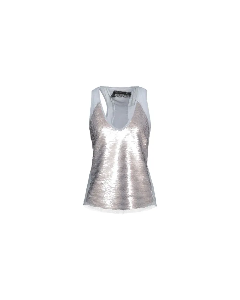 Patrizia Pepe TOPS - Topsauf YOOX.COM Hellgrau