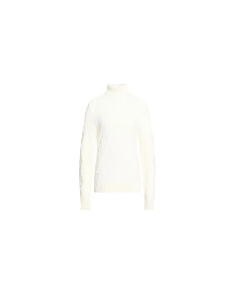 VNECK STRICKWAREN - Rollkragenpulloverauf YOOX.COM Cremeweiß