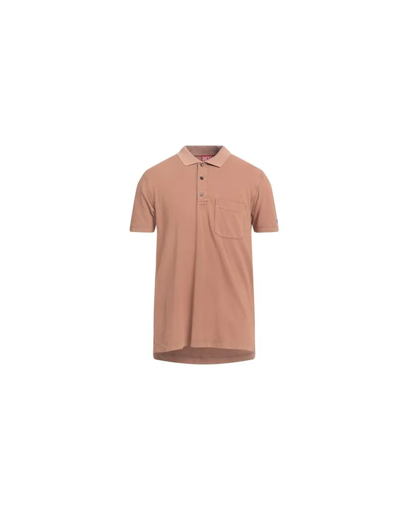 Diesel TOPS - Poloshirtsauf YOOX.COM Kamel