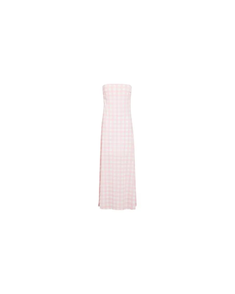 Alessia Zamattio KLEIDER - Maxi-Kleiderauf YOOX.COM Hellrosa