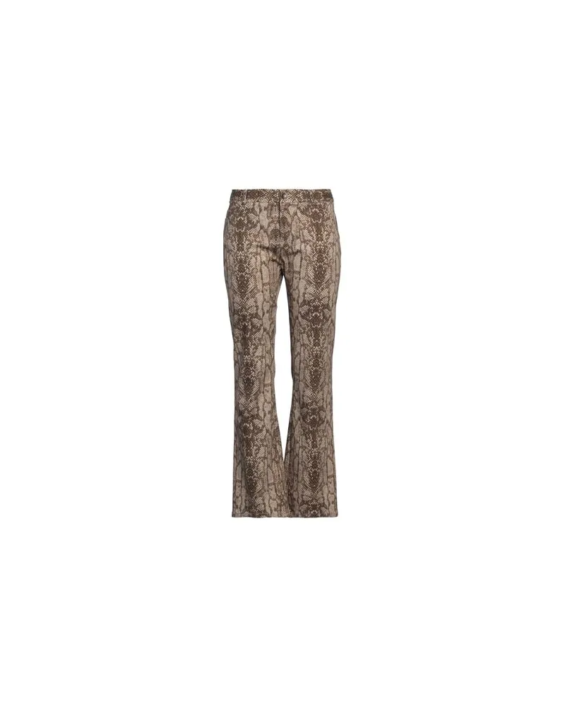 Alberta Ferretti HOSEN & RÖCKE - Hosenauf YOOX.COM Khaki