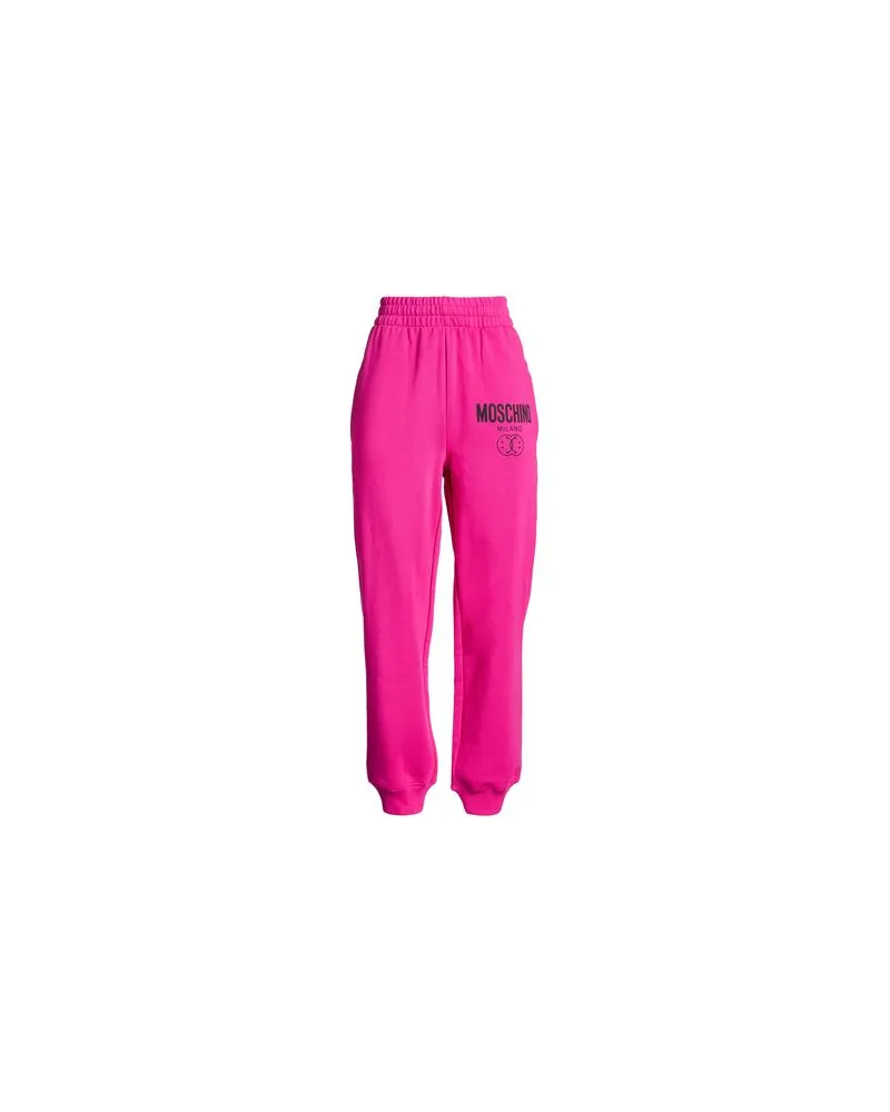 Moschino COUTURE X SMILEY WORLD® - HOSEN & RÖCKE - Hosenauf YOOX.COM Fuchsia