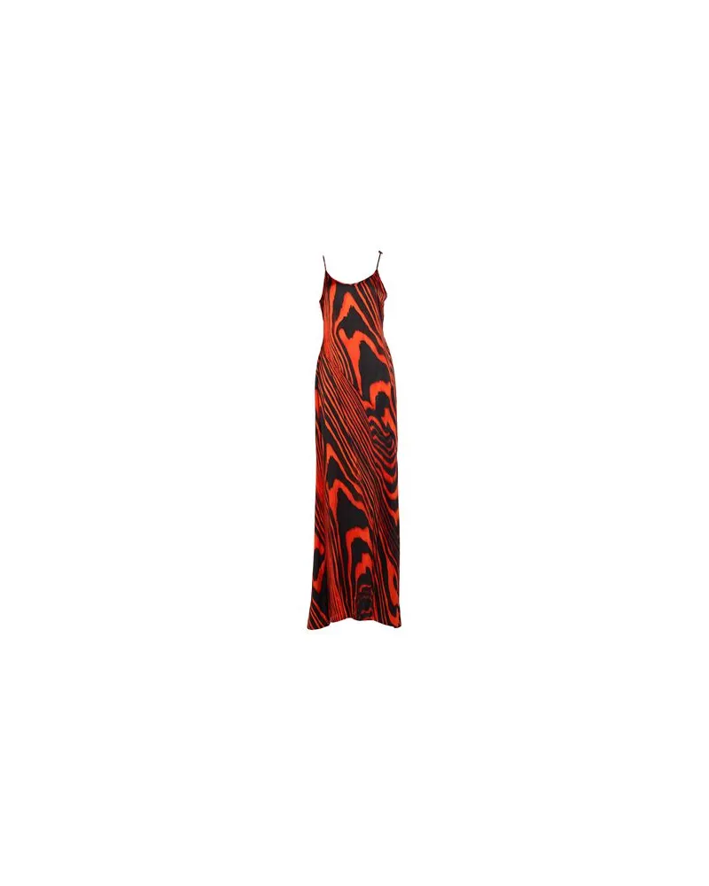 David Koma KLEIDER - Maxi-Kleiderauf YOOX.COM Tomatenrot