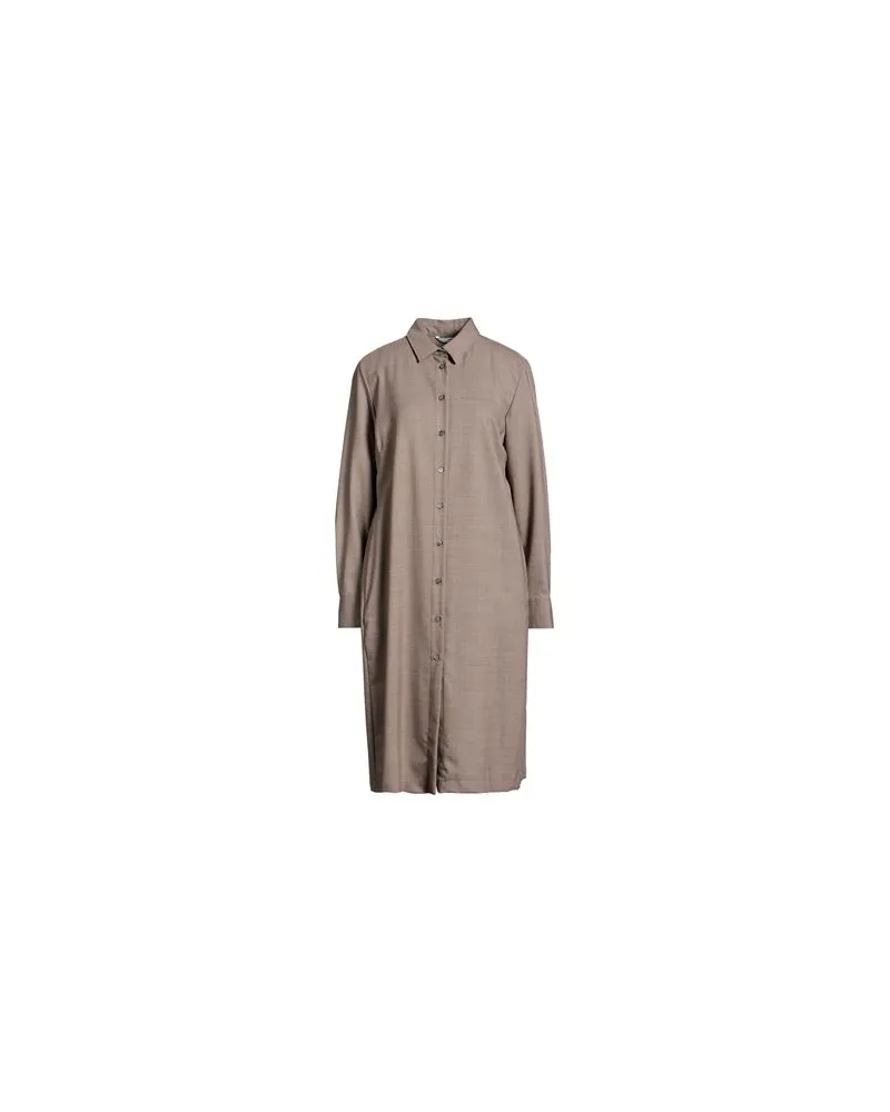 Caliban KLEIDER - Midi-Kleiderauf YOOX.COM Hellbraun