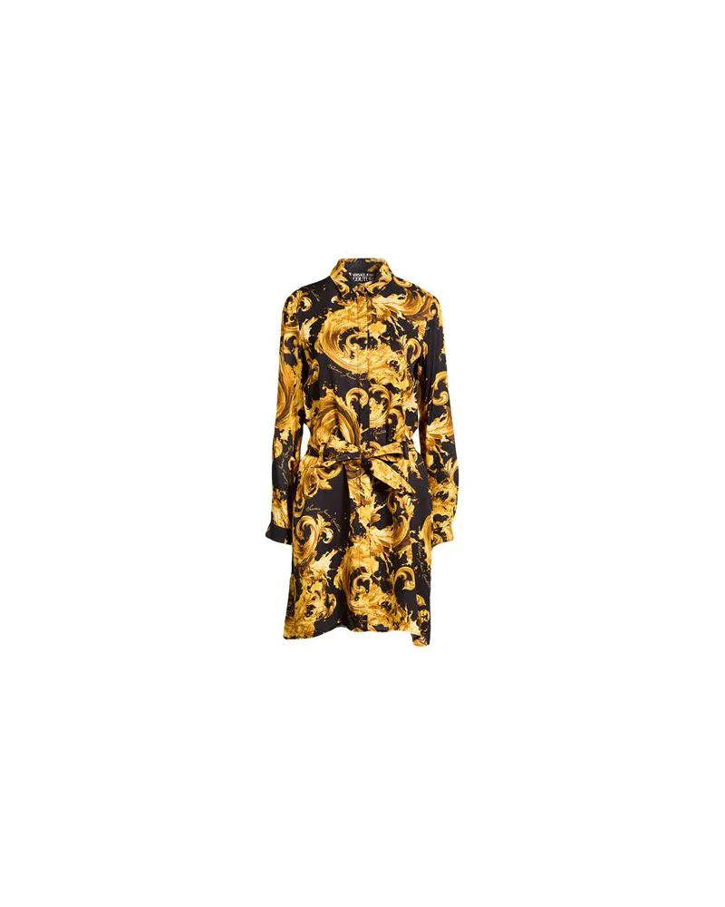 Versace Jeans KLEIDER - Mini-Kleiderauf YOOX.COM Schwarz