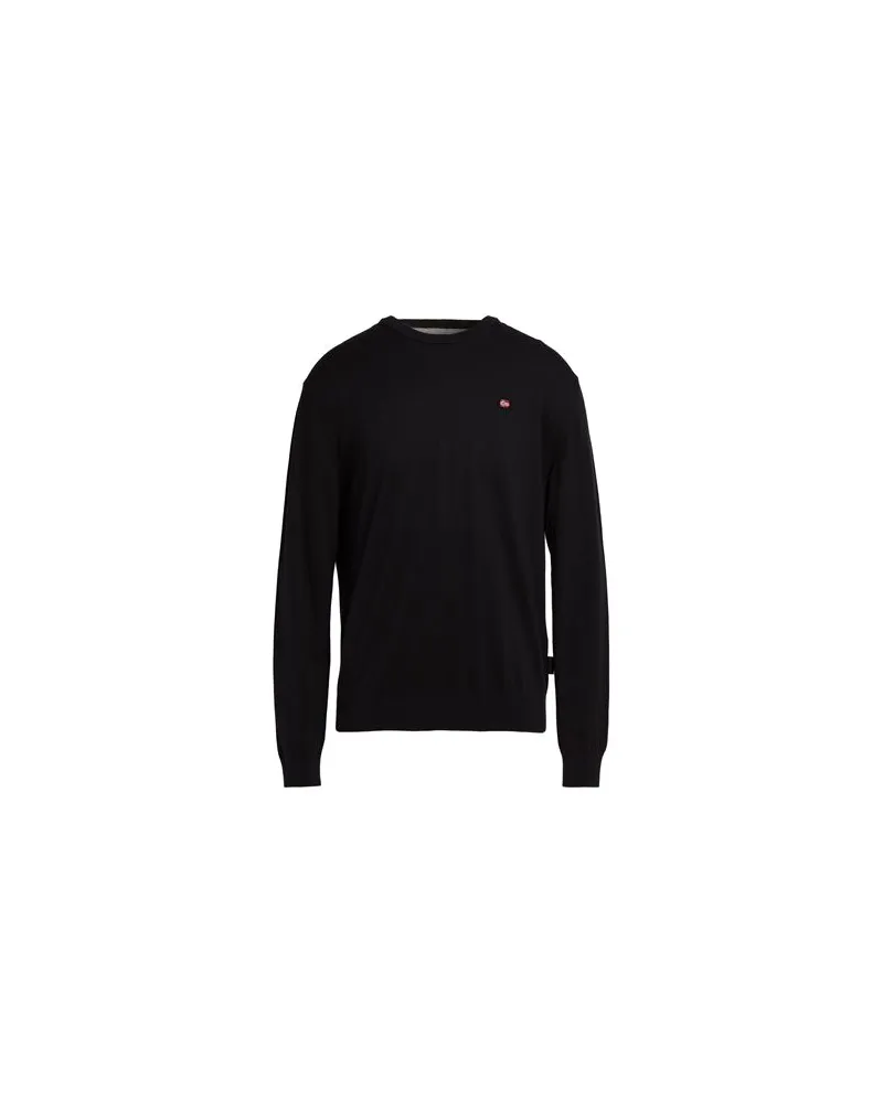 Napapijri STRICKWAREN - Pulloverauf YOOX.COM Schwarz