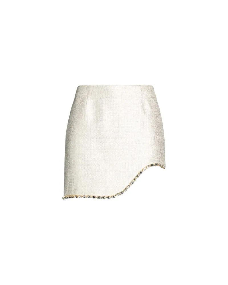 Elisabetta Franchi HOSEN & RÖCKE - Miniröckeauf YOOX.COM Silber