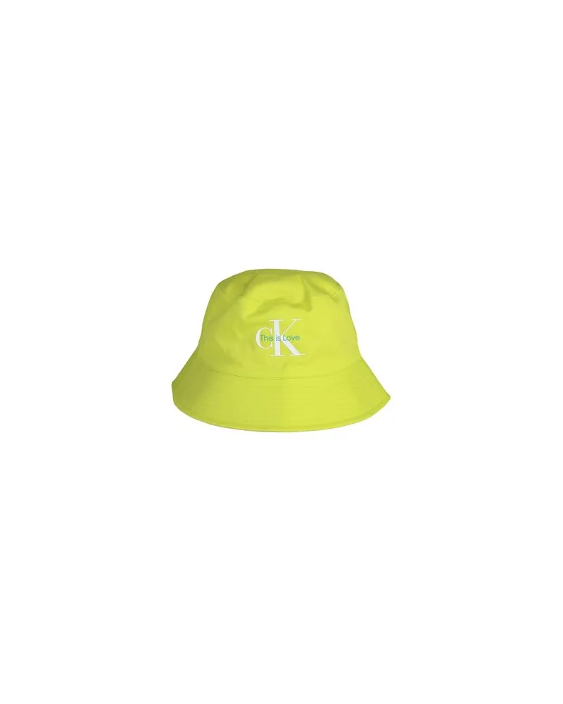 Calvin Klein ACCESSOIRES - Mützen & Hüteauf YOOX.COM Säuregrün