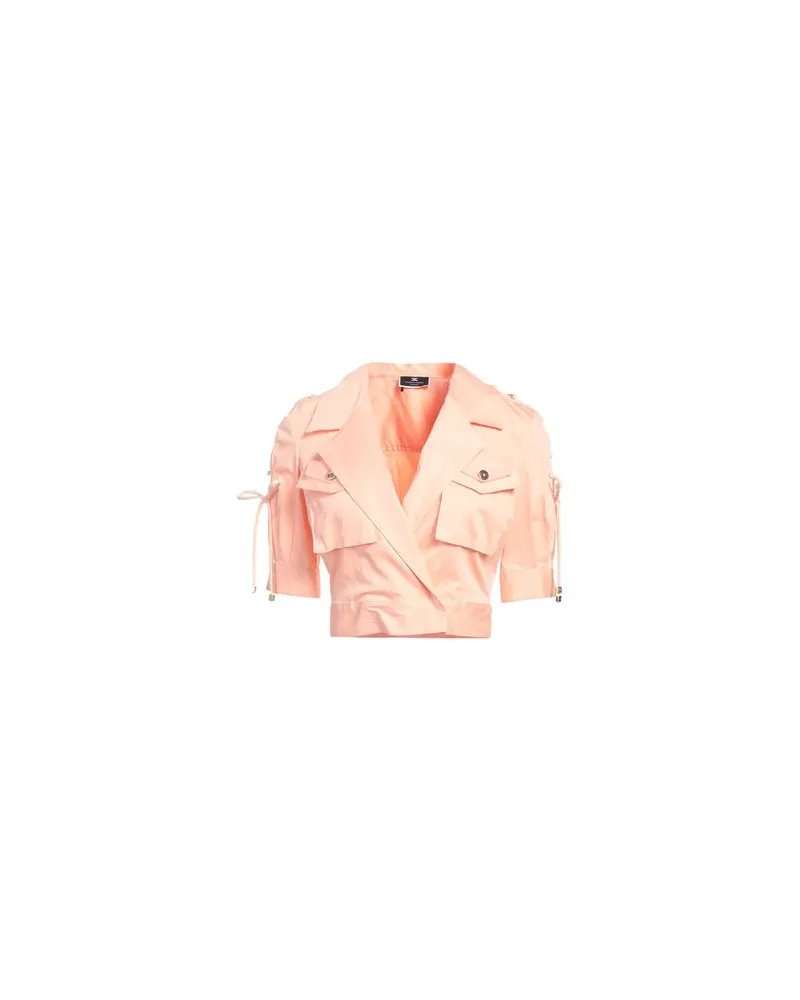 Elisabetta Franchi TOPS - Hemdenauf YOOX.COM Pfirsich