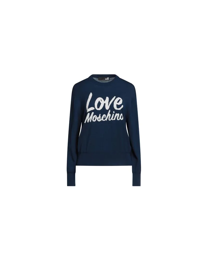 Moschino STRICKWAREN - Pulloverauf YOOX.COM Blau