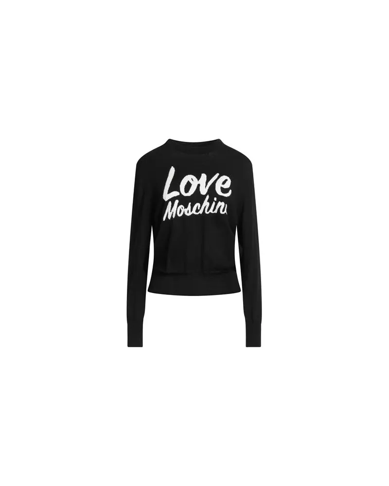 Moschino STRICKWAREN - Pulloverauf YOOX.COM Schwarz