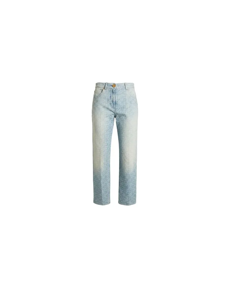 Balmain HOSEN & RÖCKE - Jeanshosenauf YOOX.COM Blau