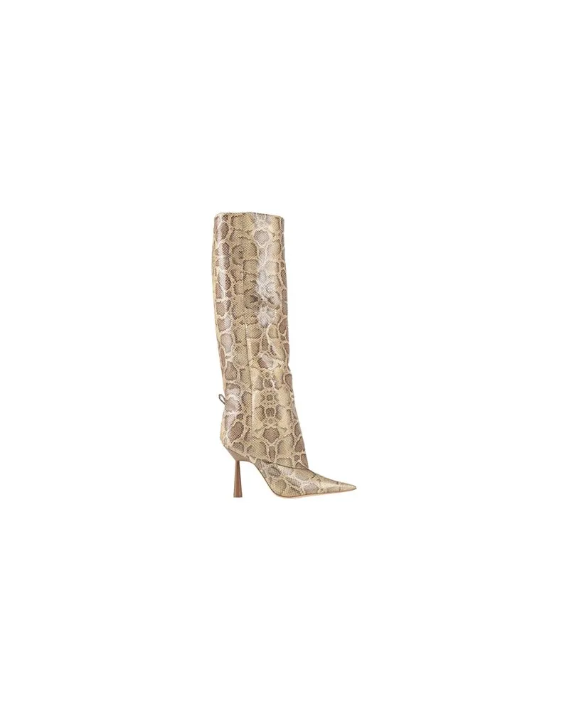 Gia Borghini SCHUHE - Stiefelauf YOOX.COM Beige