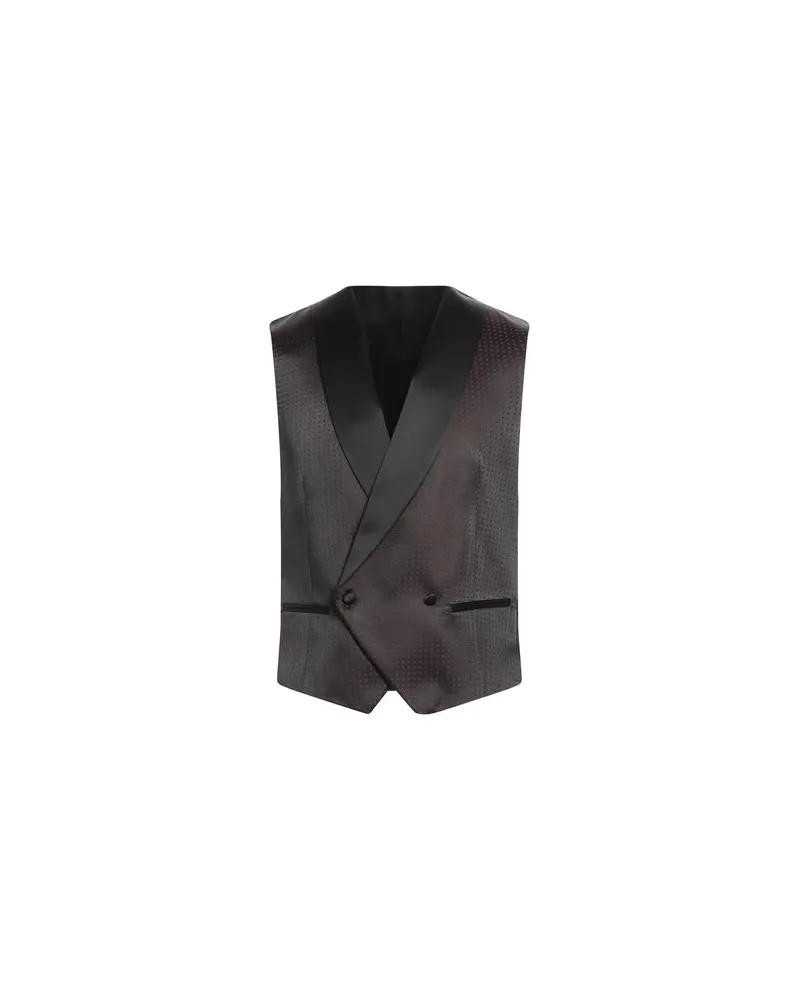 Corneliani ANZÜGE und CO-ORDS - Couture-Westenauf YOOX.COM Dunkelbraun