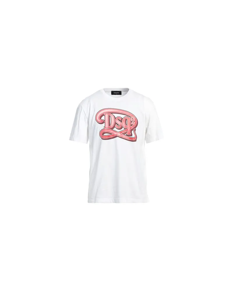 Dsquared2 TOPS - T-shirtsauf YOOX.COM Weiß