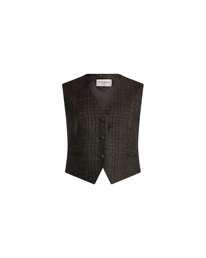 Officine Generale ANZÜGE und CO-ORDS - Couture-Westenauf YOOX.COM Braun