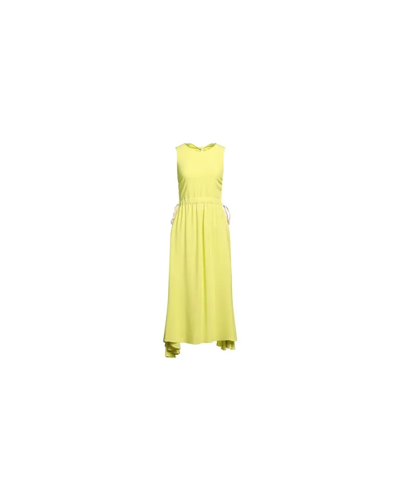 Alessandro de Benedetti KLEIDER - Maxi-Kleiderauf YOOX.COM Limettengrün