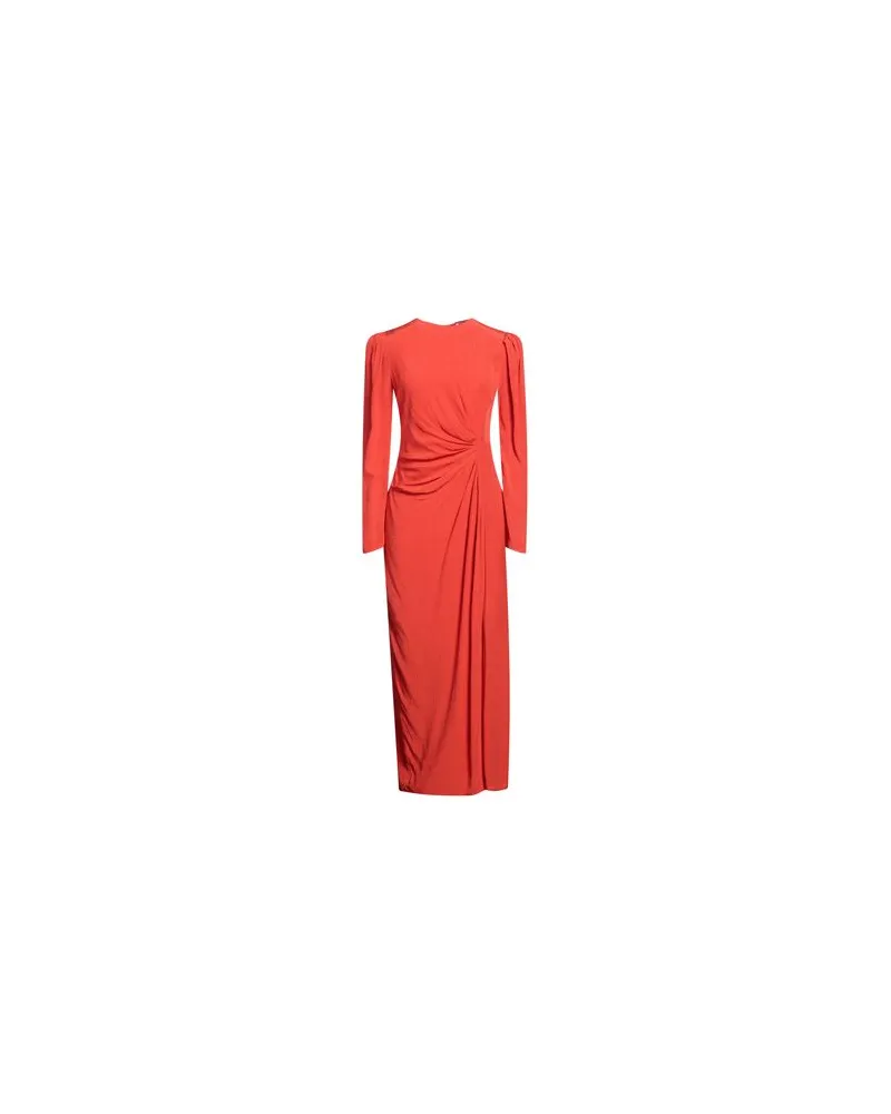 Twin-Set KLEIDER - Maxi-Kleiderauf YOOX.COM Orange