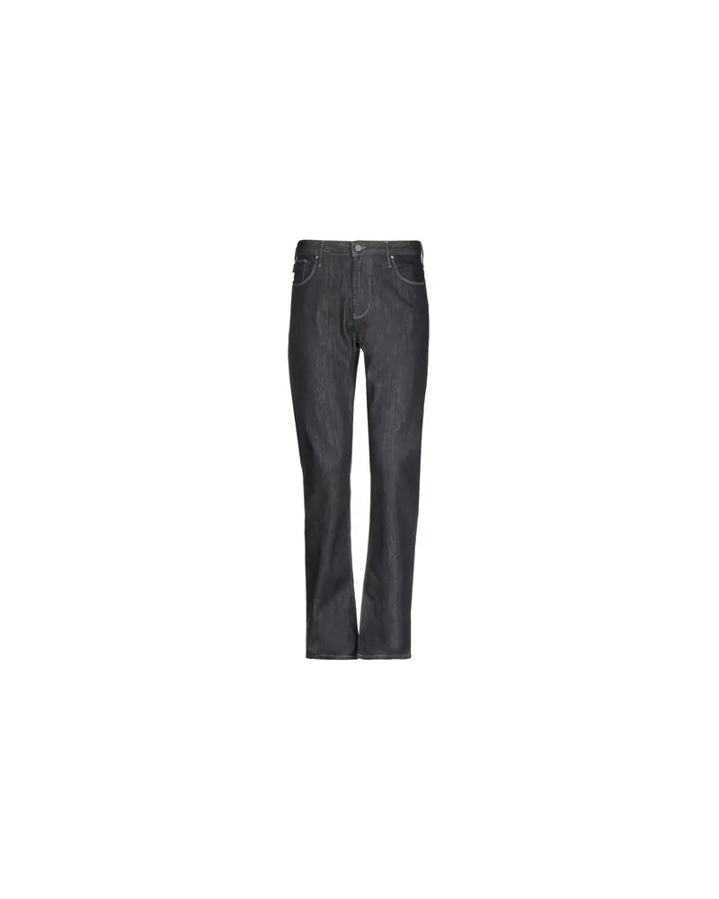 Emporio Armani HOSEN & RÖCKE - Jeanshosenauf YOOX.COM Schwarz