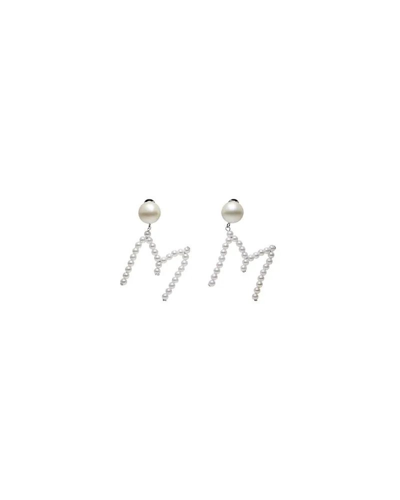 Moschino SCHMUCK und UHREN - Ohrringeauf YOOX.COM Weiß