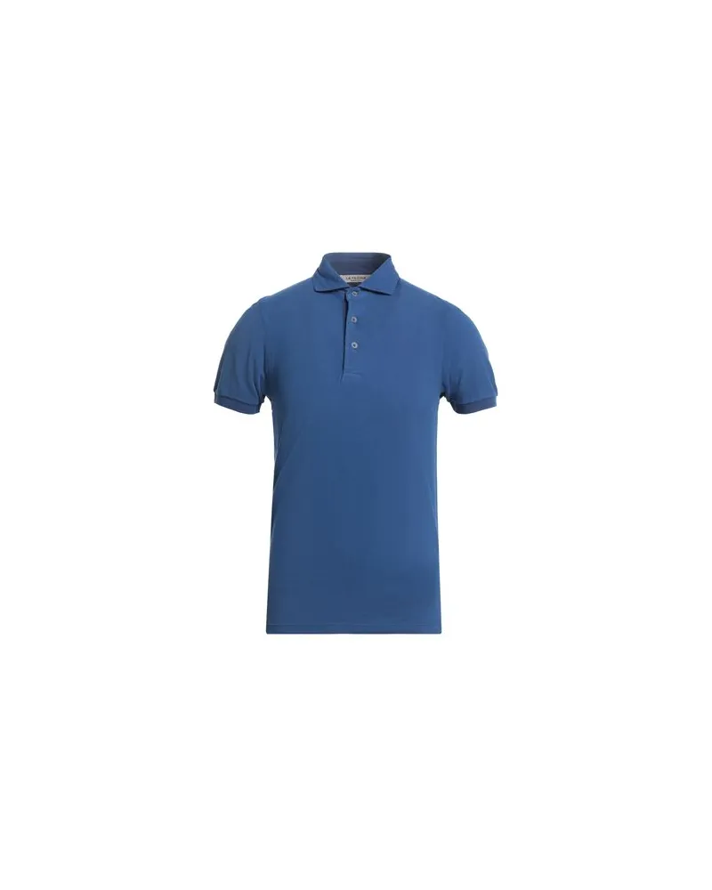 La Fileria TOPS - Poloshirtsauf YOOX.COM Blau