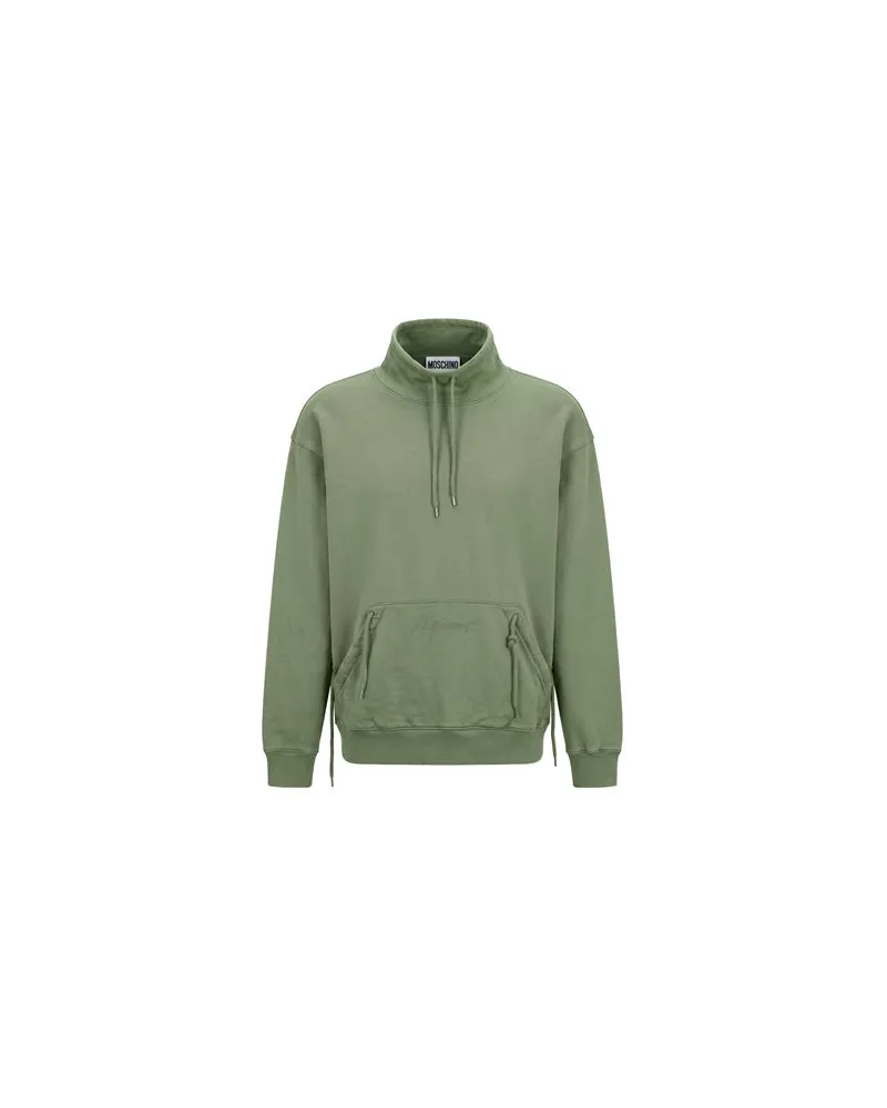 Moschino TOPS - Sweatshirtsauf YOOX.COM Militärgrün
