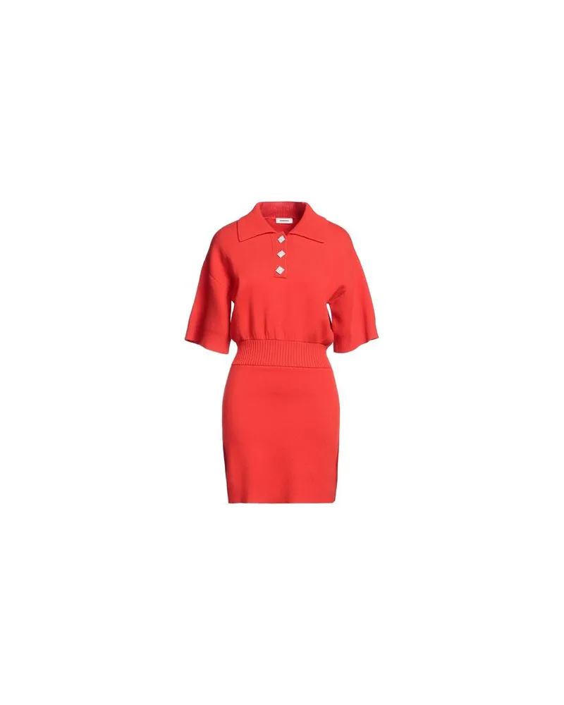 Sandro KLEIDER - Mini-Kleiderauf YOOX.COM Rot