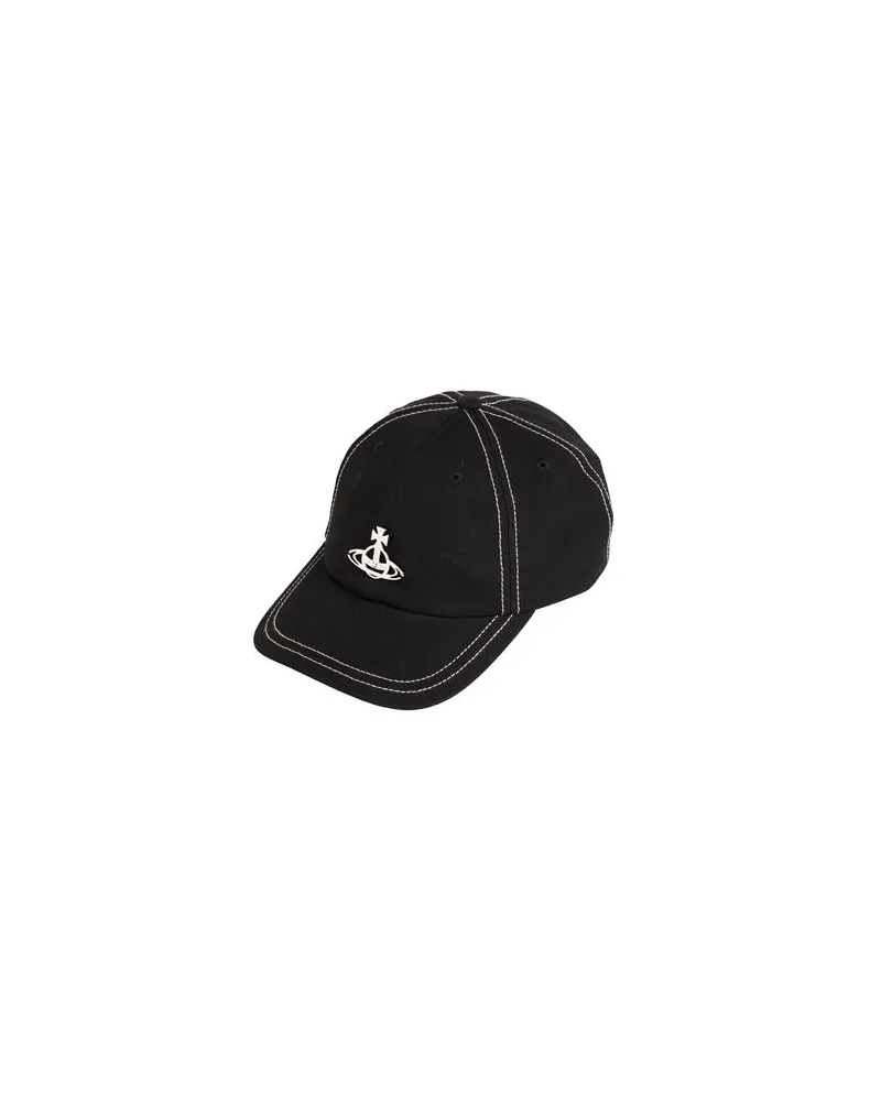 Vivienne Westwood EDGEWEAR CAP  - ACCESSOIRES - Mützen & Hüteauf YOOX.COM Schwarz