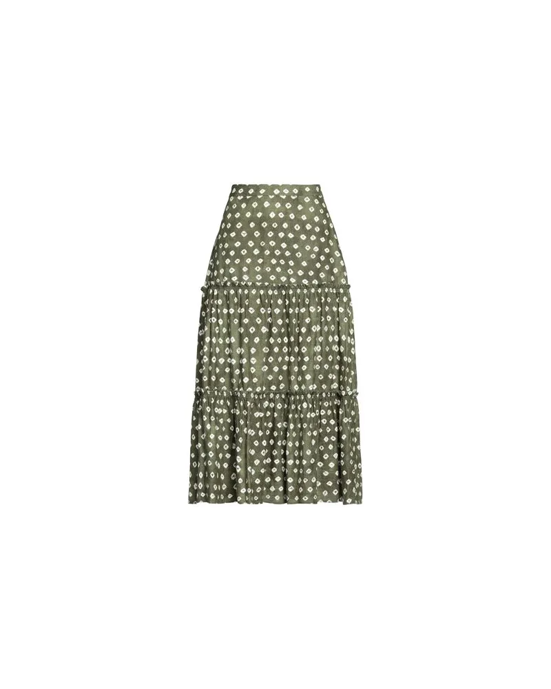 Ralph Lauren HOSEN & RÖCKE - Midi-Röckeauf YOOX.COM Militärgrün
