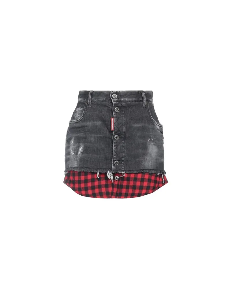 Dsquared2 HOSEN & RÖCKE - Jeansröckeauf YOOX.COM Schwarz