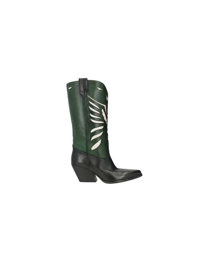 Elena Iachi SCHUHE - Stiefelauf YOOX.COM Dunkelgrün