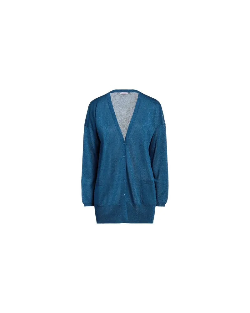 ROSSOPURO STRICKWAREN - Strickjackenauf YOOX.COM Blau