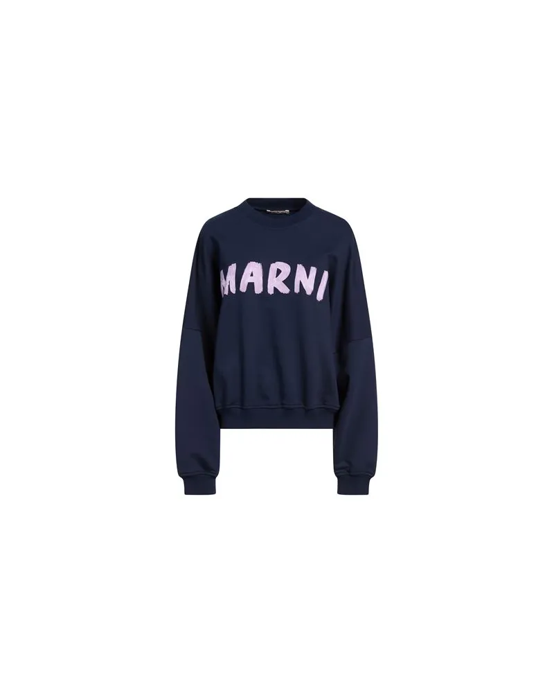 Marni TOPS - Sweatshirtsauf YOOX.COM Marineblau